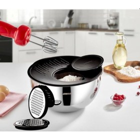 Resim Amboss Satin 5 Parça Kase Seti Siyah Sat 8507 769680349290 