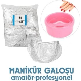 Resim Bfs Manikür Galoşu 50 Li Paket 