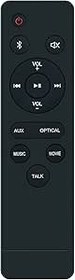 Resim PERFASCIN 100015716 Onn Soundbar Sistemi 100020788 STV370D için Yedek Uzaktan Kumanda fit 
