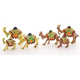 Resim River World Seri A Deve Seti 3'lü Svarovski Taşlı 