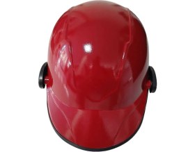 Resim Jokey Kask Kırmızı Motosiklet & Bisiklet Kaskı (Yazlık Yarim Kask Ultra Dayanıklı Yerli Üretim) 