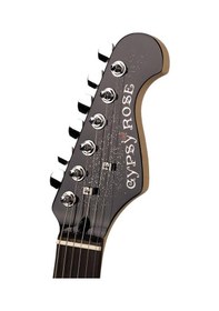 Resim Valencia Gypsy Rose Gre1kcbk Elektro Gitar Seti Siyah - Tek Manyetik Basitleştirilmiş - Simli Siyah - Yeni Başlayanlara 