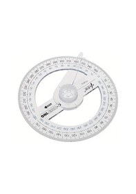 Resim 360 Protractor Cetvel, Şeffaf Matematik, Geometri, Tasarım Ve Sanat Projeleri İçin İdeal-1ad Çok Renkli 