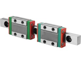 Resim Tenfowee Mgn9b 100mm Lineer Kaydırma Rayı + 2 Adet Mgn9b Kilitleme Tipi Slider, 4-nokta Kontak Tasarımı, Yağlama Sistemi, Dayanıklı Açık Çelik 
