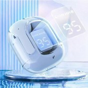Resim Mavi Tws T2 Kablosuz Kulaklık Led Güç Dijital Ekran Kulaklık Stereo Ses Bluetooth Kulaklık İpone Xiaomi Lenovo Kulaklık İçin 