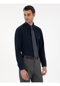 Resim Pierre Cardin Erkek Lacivert Gömlek Basic 50307297-vr033 Lacivert 