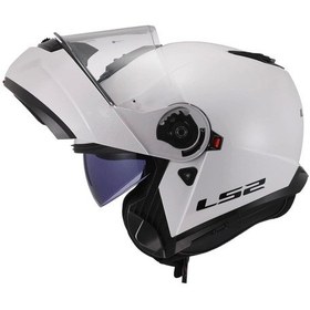 Resim Ls2 Strobe 2 Kask Beyaz 