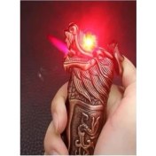 Resim Hk Gift Shop Ejderha Figürlü Hem Çakı Çakmak Modeli 