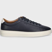 Resim BOSS Logolu Deri Sneaker Ayakkabı Erkek AYAKKABI 50552853 402 
