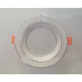 Resim Atlantis 7w Smd Led Beyaz Işık Beyaz Kasa Krom Detaylı Led Spot 