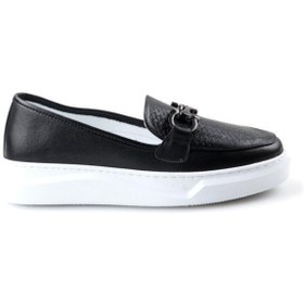 Resim well foot 23102 Orto Pedik Kadın Loafer Günlük Hakiki Deri Ayakkabı 