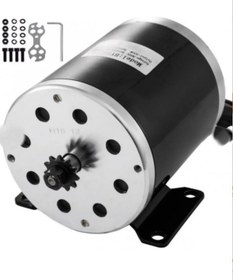 Resim CANSINMOTORS 24v /500 Watt Fırçalı Dc Motor By1020d 