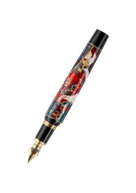 Resim Montegrappa Bijo-To-Yaju Dolma Kalem, Altın Kaplama Som Gümüş ISBYN_SCRS 