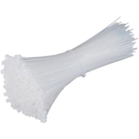 Resim Go İthalat PLASTİK ÇIRT KELEPÇE 100 ADET BEYAZ 2.5X100MM (4164) 