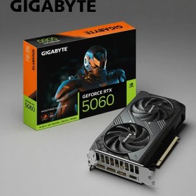 Resim TeknoKapsül Gigabyte GV-N5060WF2MAX Oc-8gd RTX5060 Ekran Kartı 8GB GDDR7 128BIT Windforce Soğutma 2 Fanlı HDMI Çıkışı 