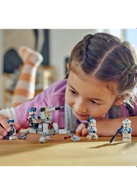 Resim Lego 501st Legion Clone Troopers Savaş Paketi Ninja Serisi Yapı Taşları Hediye 75345 Model: Standart 