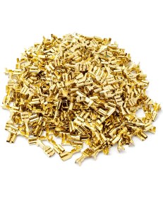 Resim 500 Adet 4,8 mm Dişi Fiş Tırnaksız Terminal Kablo Ucu SF1D Mini 