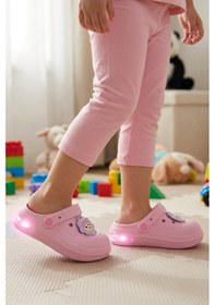 Resim Walkway Pembe Eva Hafif Esnek Kız Çocuk Sabo Terlik 2316 B-p 
