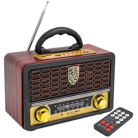 Resim MAGICVOICE MV-110BT USB/SD/FM/BLUETOOTH DESTEKLİ NOSTALJİK RADYO 
