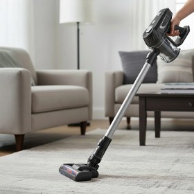 Resim Homend Dustrider 1261h Şarjlı Kablosuz Dikey Süpürge – LED Işıklı, Hafif, Ergonomik ve Kolay Kullanım Tasarımı 