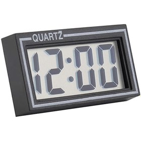 Resim Otomatik Karartmalı Lcd Ekranlı Evrensel Araba Dijital Saati, Kolay Kurulum, Şık Tasarım 