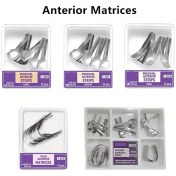 Resim HOMEFISH Proximal Anterior Strip Sectional Contoured Matrices Sistemi - Metal Band Ring Wedges Tutucu, Tekrarlayan Ön Matrice ile Hassas Taşlama ve Parlatma için, Endüstriyel Takı Yapımı Aracı, Takı Yapımı Malzemeleri, Hassas Aletleme, Konturlü Tasarım, Sağlam İnşaat 