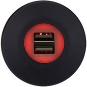 Resim Genel Markalar Txxc Usb Işıklı Araç Şarj Soketi 12-24v 4.2a Yeni Modern 987838 