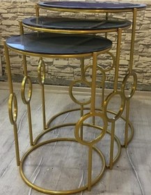 Resim Zigon Zlf Halkalı Siyah Düz Temper Cam Tabla Metal Transmisyon G 