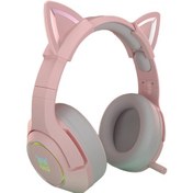 Resim Neevoyu Pembe Kedi Kulaklı 7.1 Ses Kanalı Oyun Kulaklığı - Onıkuma K9, 3.5mm Bağlantı, Espor Ve Oyun İçin, Hafif Ve Dayanıklı Diğer 