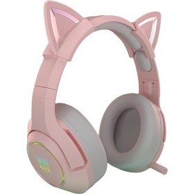 Resim Neevoyu Pembe Kedi Kulaklı 7.1 Ses Kanalı Oyun Kulaklığı - Onıkuma K9, 3.5mm Bağlantı, Espor Ve Oyun İçin, Hafif Ve Dayanıklı Diğer 