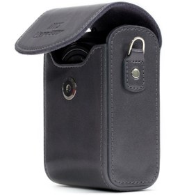 Resim MegaGear Canon S120, Sony DSC-Rx100VI, Deri Dikey Kamera Çantası 