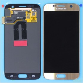 Resim Samsung Kdr Galaxy S6 Sm-g920f Lcd Ekran Dokunmatik Revize Gold 