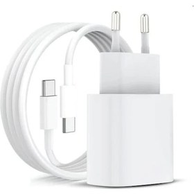 Resim Apple Apple iPhone 16 Plus Uyumlu 35w Gan Gerçek Güç Type-c Adaptör + 60w Type-c Type-c Kablo Şarj Set 