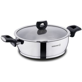 Resim Korkmaz Nora 24X8 CM Kısa Tencere A2994 