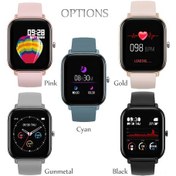 Resim Xindoker P8 1.4" Dokunmatik Ekran, Nabız/spo2/uyku Takibi, Ip67 Su Geçirmez Akıllı Saat İthalatçı Garantili 