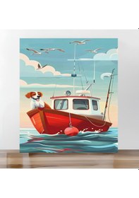 Resim Moranka Sayılarla Boyama Hobi Seti Çıtalı 40x50 Cm - Tekne Dostum 