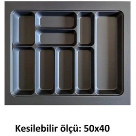 Resim 55 49 Eco Lüx Modül Kaşıklık Antrasit 