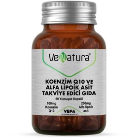 Resim VeNatura Koenzim Q10 ve Alfa Lipoik Asit 60 Kapsül 