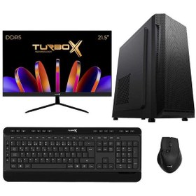 Resim Turbox Tx4875 Intel Core i5 12400 21.5" 32 GB RAM 1 TB NVMe SSD FHD FreeDOS Masaüstü Bilgisayar 