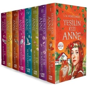Resim Yeşilin Kızı Anne Seti - 8 Kitap Takım - Lucy Maud Montgomery - Dokuz Yayınları 