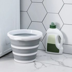 Resim Lira Pratik Katlanabilir Akordiyon Kova 12 Lt Su Kovası Mega Boy 