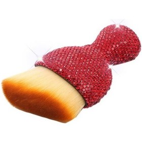 Resim Araba Temizleme Fırçası Klima Hava Çıkışı Tozu Süpürmek Için Elmas Kaplı Fırça Yumuşak Fırça Araba Toz Giderme Boşluk Fırçası Fs70vw Beyaz - Kırmızı 