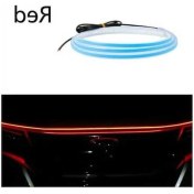 Resim Trendooze 71 Esnek Led Araç Kaputu Işık Şeridi Kırmızı Düşük Voltaj Kolay Montaj Turcoshop11 