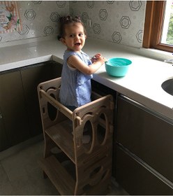 Resim VelaPati Öğrenme Kulesi Ahşap 