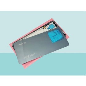Resim Xiaomi Redmi Note 13 Pro - 5g - Uyumlu Full Kasa Arka Kapak Batarya Kapağı - Siyah Çok Renkli 