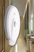 Resim KG-GOLDPAPER Beyaz Maxi Cimri Pinti Içten Çekmeli Tuvalet Kağıdı Dispanseri Banyo Wc Ve Tuvalet Aparatı 