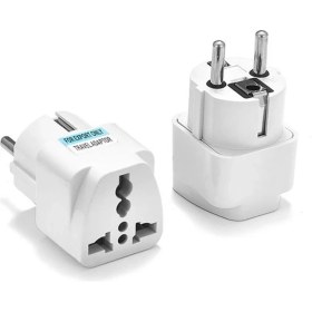 Resim Koodmax Amerikan Ingiliz Priz Fiş Çevirici Adaptör Fiş Priz Dönüştürücü 