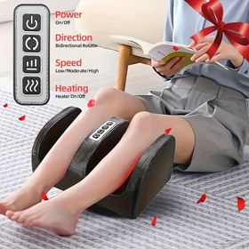 Resim Derin Dövme Masajı - Elektrikli Ayak Masajı Isıtma ile - Kokusuz - Tak-Çık Elektrikli - Babalar Günü, Anneler Günü için Mükemmel Hediye - Ayak Masajı - Piller Gerektirmez 