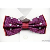 Resim Brianze Noktalı Lacivert Bordo Papyon DP-11 Bordo - Lacivert 