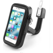 Resim Telefon Tutucu Motosiklet Ayna Bağlantılı Su Geçeçirmez Kılıf 